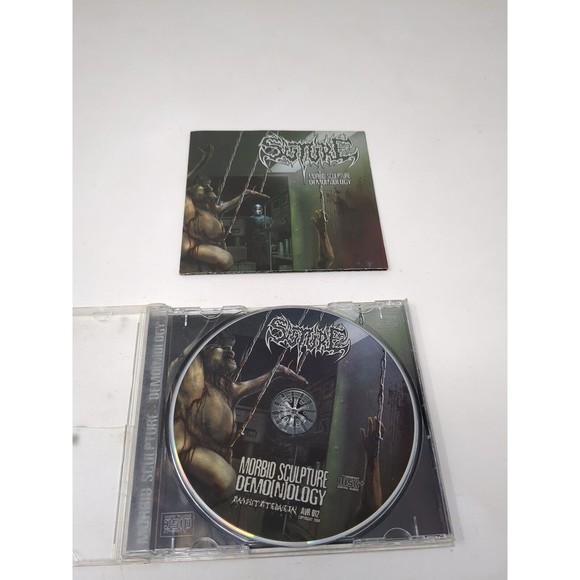 Suture Morbid Sculpture Demonology Brutal Death Metal CD 2004 Heavy VTG - Picture 4 of 8